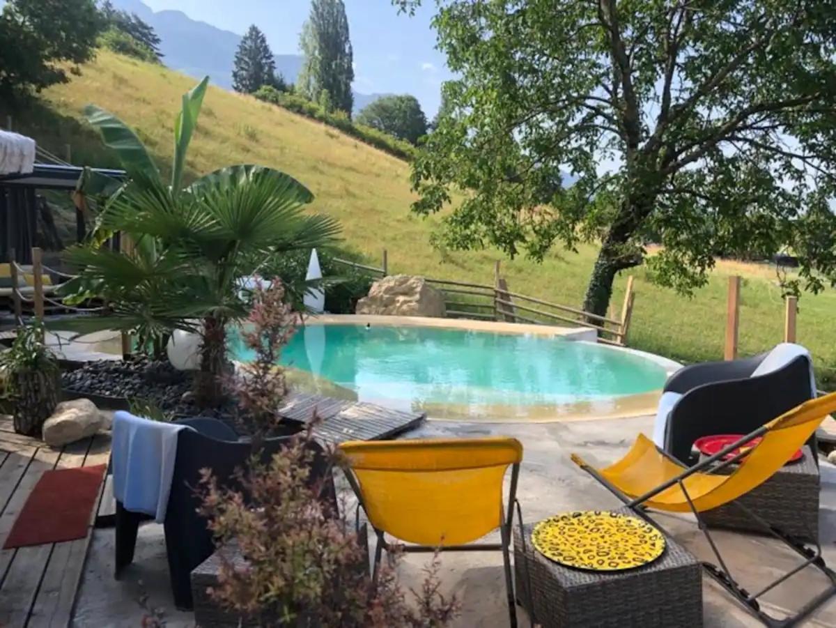 A La Marc'Quize Chambres D'Hotes, Petit Dejeuner Compris, Avec Piscine A Debordement En Exterieur, Bain Nordique A 38 Degres En Prestation Supplement Sur Reservation Horaire Anticipee 1 Place De Parking Gratuite Sur Place Mouxy Exterior foto